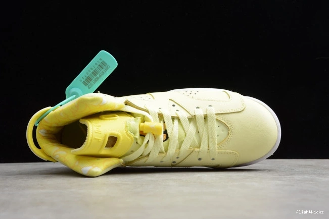 Jordan 543390-800 Dynamic Floral Yellow 6 (GS) Air Retro 1125